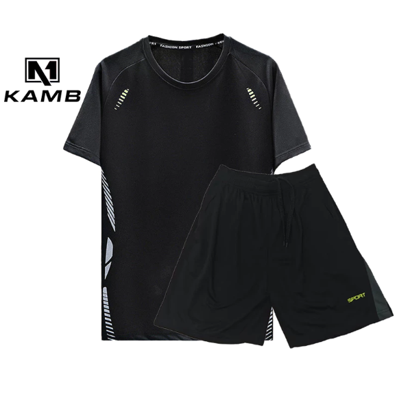 KAMB baju olahraga pria set